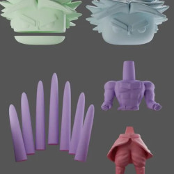 Broly Funko Pop - 3D Printable Dragon Ball Figurine
