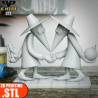 Chibi Spy vs Spy STL Collection - Cartoon 3D Print Files