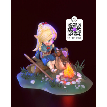 Marcille Donato Chibi STL | Delicious in Dungeon 3D Model
