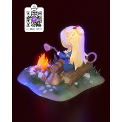 Marcille Donato Chibi STL | Delicious in Dungeon 3D Model