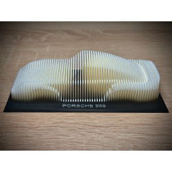 Free Porsche 959 3D Model - Layered Sculpture .3mf File