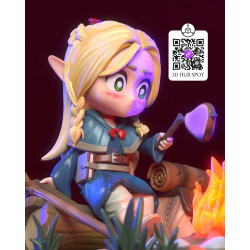 Marcille Donato Chibi STL | Delicious in Dungeon 3D Model