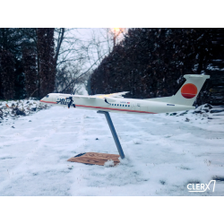 Dash 8 Escala 1:100 STL - Modelo 3D De Havilland Canada
