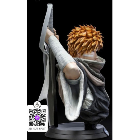 Ichigo Kurosaki STL | Arquivo para Imprimir Busto 3D Bleach