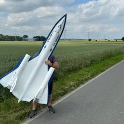 SR-71 Blackbird RC 1/15 STL - Projeto Gigante 2.1m