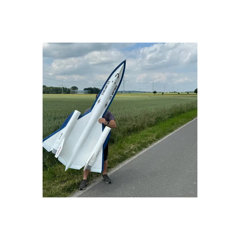 SR-71 Blackbird RC 1/15 STL - Projeto Gigante 2.1m