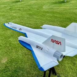 SR-71 Blackbird RC 1/15 STL - Projeto Gigante 2.1m