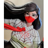 Silk Cindy Moon na Parede Modelo STL para Impressão 3D