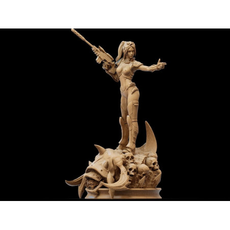 Nova Terra V2 StarCraft STL e OBJ para Impressão 3D