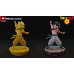 Gotenks Bust STL | Dragon Ball 3D Model for 3D Printing