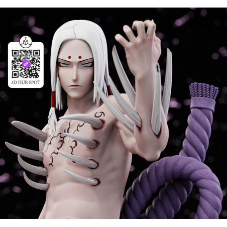 Modelo 3D Kimimaro | Arquivos para Imprimir Naruto V2