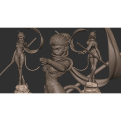 Rainha Macaco STL | Arquivos Digitais para Impressão 3D