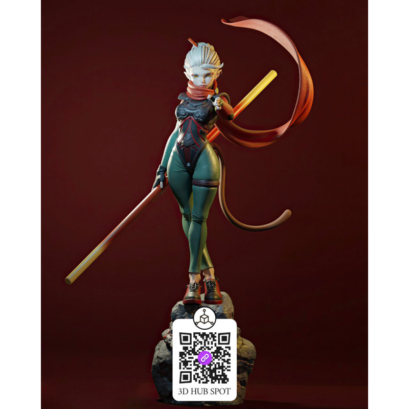 Rainha Macaco STL | Arquivos Digitais para Impressão 3D