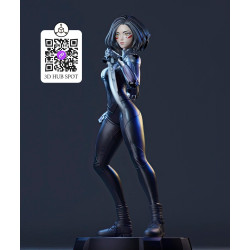 Alita STL Files | High Detail 3D Print Model