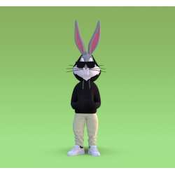 Bugs Bunny Urban Vibes 3D Model