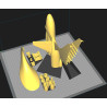 Airbus A380 3D Model | 1/200 Scale Print