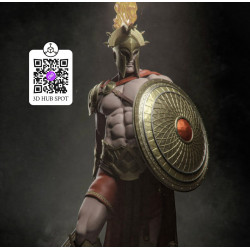Ares Deus da Guerra Impressão 3D - Download STL