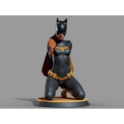 Batgirl 3D Print Model | High-Quality STL File
