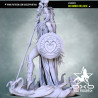Afrodite e Escudo Esculturas 3D | Arte Pronta para Imprimir