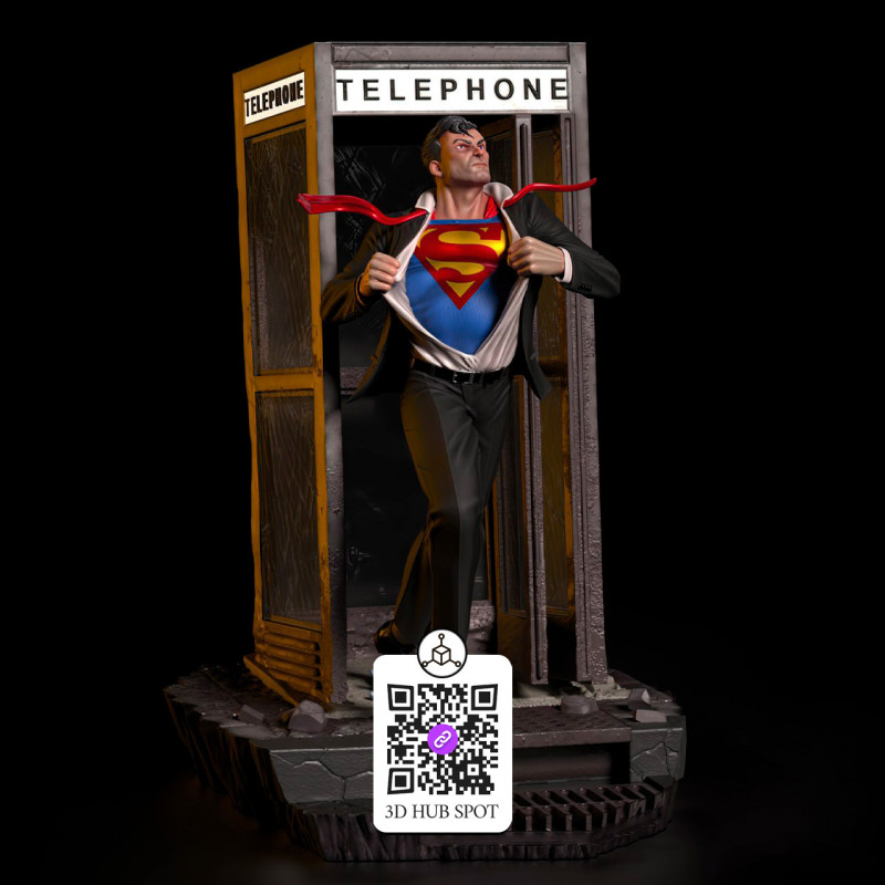 Clark Kent Superman STL Files | 3D Print