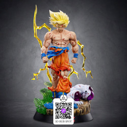 Goku vs Freeza 3D | Modelo Dragonball Z