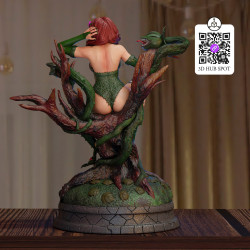 Poison Ivy 3D Print | Demon Flower Sculptures