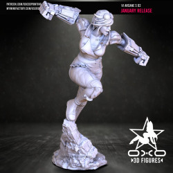 Modelo 3D Miniatura Vi | Figura para Jogos de Mesa