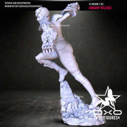 Modelo 3D Miniatura Vi | Figura para Jogos de Mesa