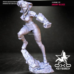 Modelo 3D Miniatura Vi | Figura para Jogos de Mesa