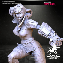 Modelo 3D Miniatura Vi | Figura para Jogos de Mesa