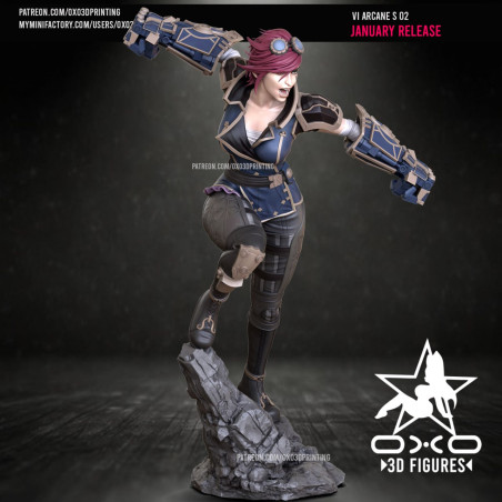 Modelo 3D Miniatura Vi | Figura para Jogos de Mesa