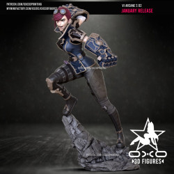 Modelo 3D Miniatura Vi | Figura para Jogos de Mesa