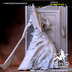 Pyramid Head 3D Model | Horror Miniature Figure