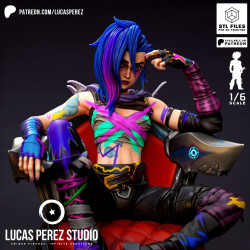 Modelo 3D Jinx | Impressão 3D