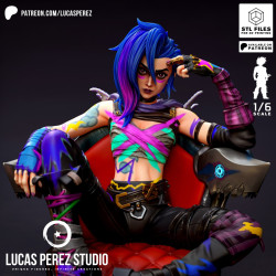 Modelo 3D Jinx | Impressão 3D