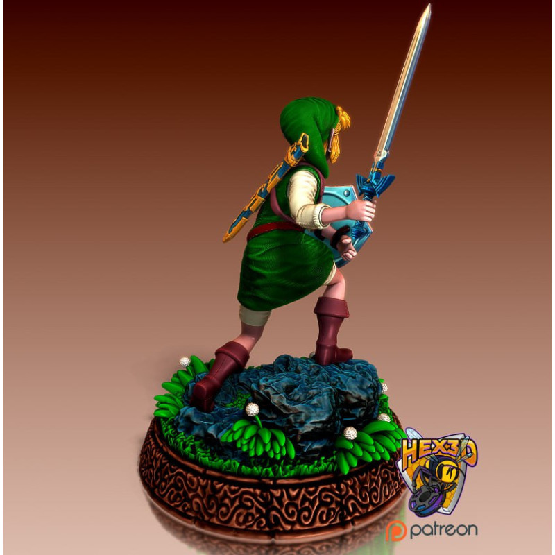 Link Statue 3D Model | Legend of Zelda