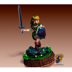 Link Statue 3D Model | Legend of Zelda