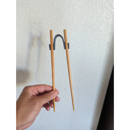 Chopstick Helper STL - 3D Print Your Dining Aid