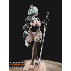Nier 2B: STL Files for 3D Printing | Printable 3D Model