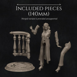 Laura 75mm and 140mm  Diorama: 3D Model for Collection