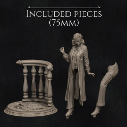 Laura 75mm and 140mm  Diorama: 3D Model for Collection