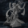 Modelo 3D Daki no Telhado - STL Demon Slayer para Impressão