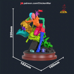 Arcane Jinx - 3D Model | STL File for 3D Printing