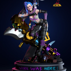 Arcane Jinx - Modelo 3D | Arquivo STL para Impressão 3D