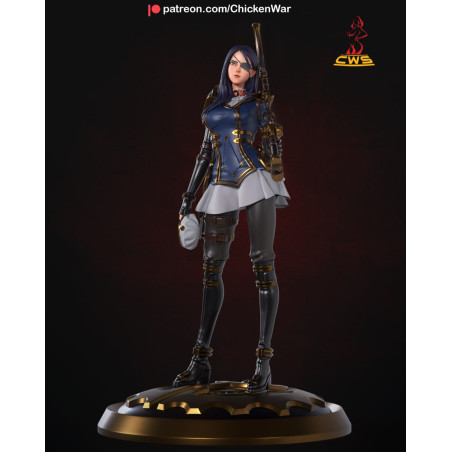 Arcane Caitlyn 3D Model | STL File