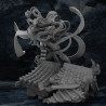 Modelo 3D Daki no Telhado - STL Demon Slayer para Impressão