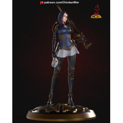 Arcane Caitlyn 3D Model | STL File