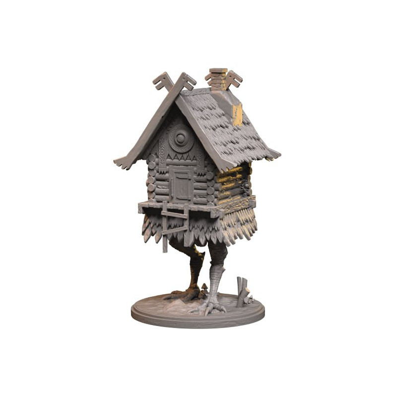 Baba Yaga's Hut STL | Clay Cyanide 3D Model