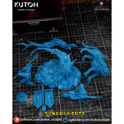 Kohana X Raion: 3D Print Samurai Figurine Model