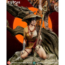 Kohana X Raion: 3D Print Samurai Figurine Model